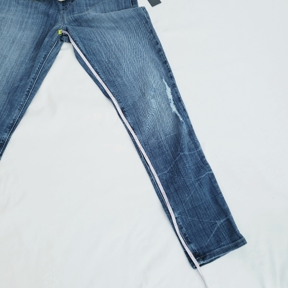 NWT Sold Design Lab St. Mark Stiletto Distressed Jeans Stretchy - Picture 5 of 10